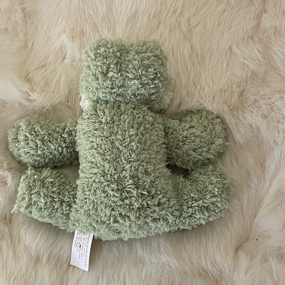 Russ Brand Plush Bean Green Frog Toy - Picture 5 of 6
